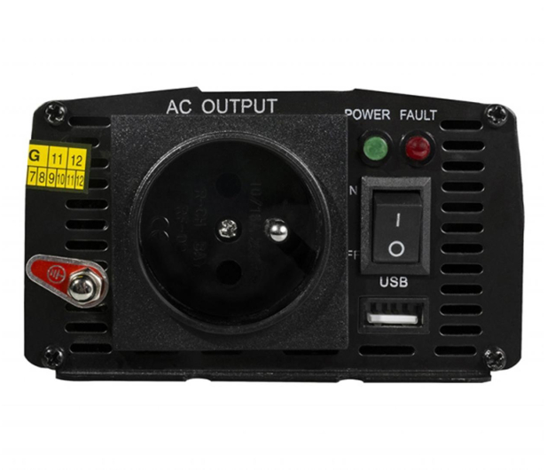 Green Cell Przetwornica napięcia 24V na 230V 300W/600W - 548228 - zdjęcie 2
